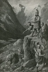 Oltre le Alpi fino alle porte di Roma